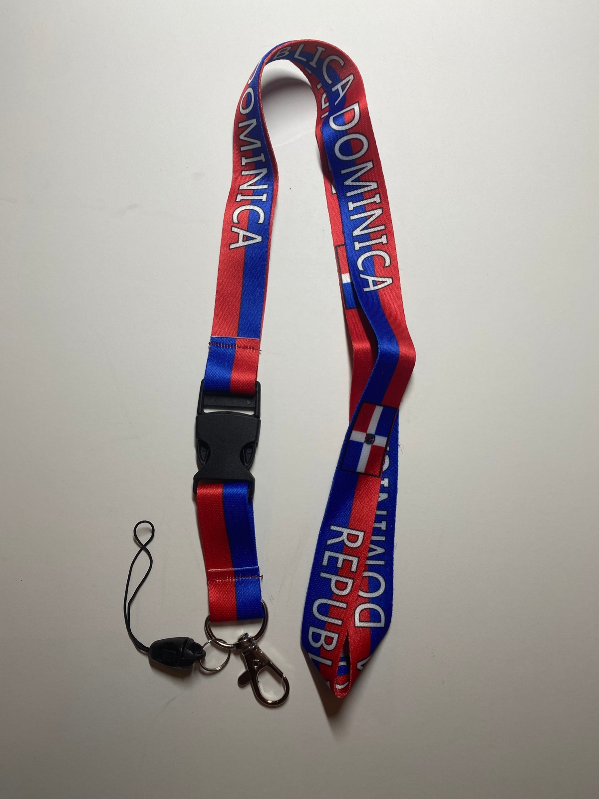 Dominican Republic Landyard with ID Holder FREE SHIPPING
