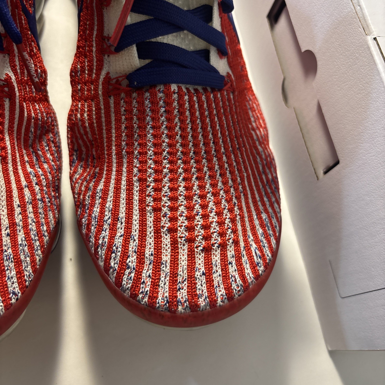 Nike Air Vapormax Flyknit 3.0 Team USA Running Shoes (CW5585-100) Men’s Size 12