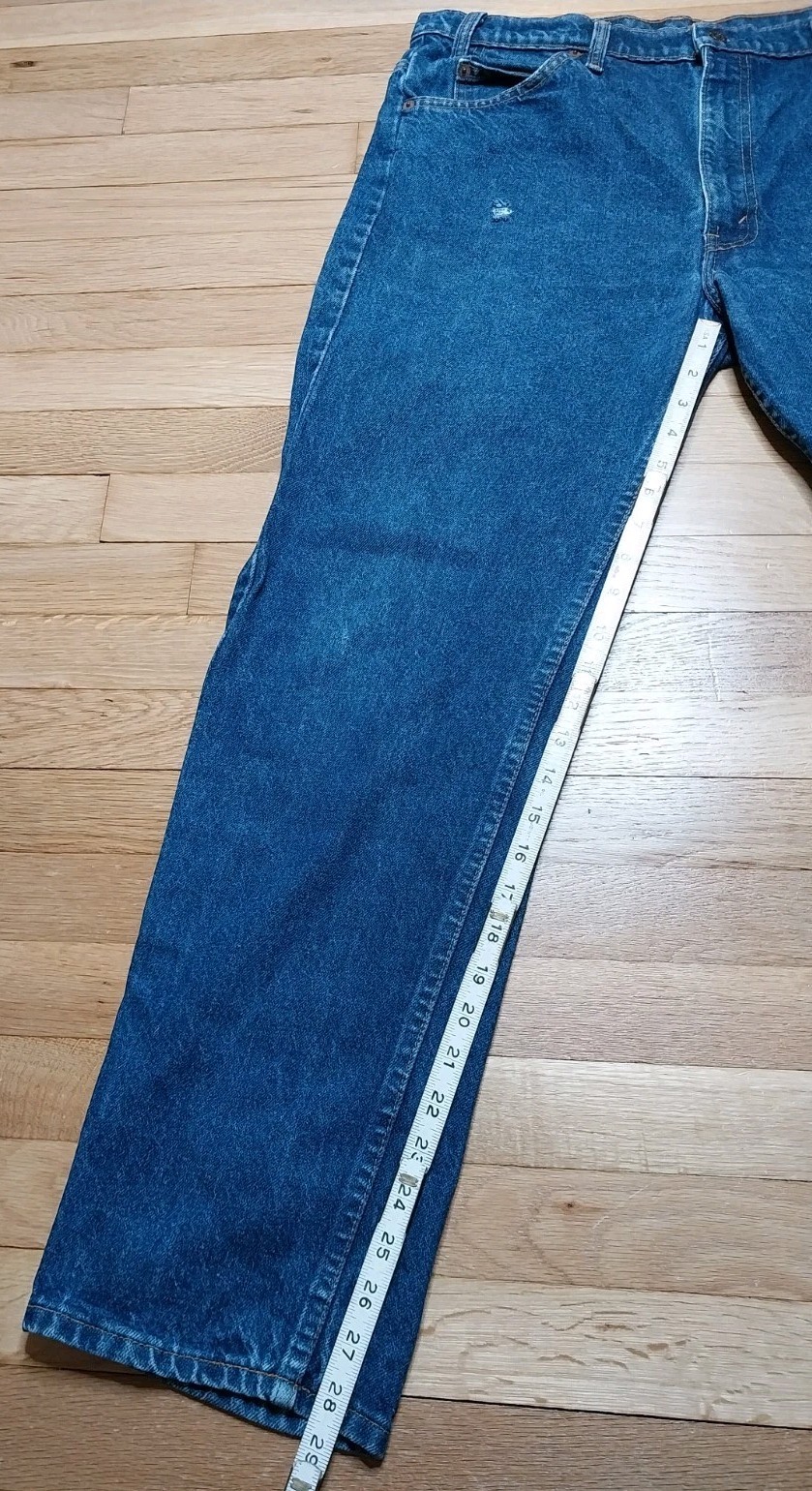 Vintage Levi’s 505 ORANGE TAB Jeans Men’s Sz 36×30 Straight Blue 80s See Pics