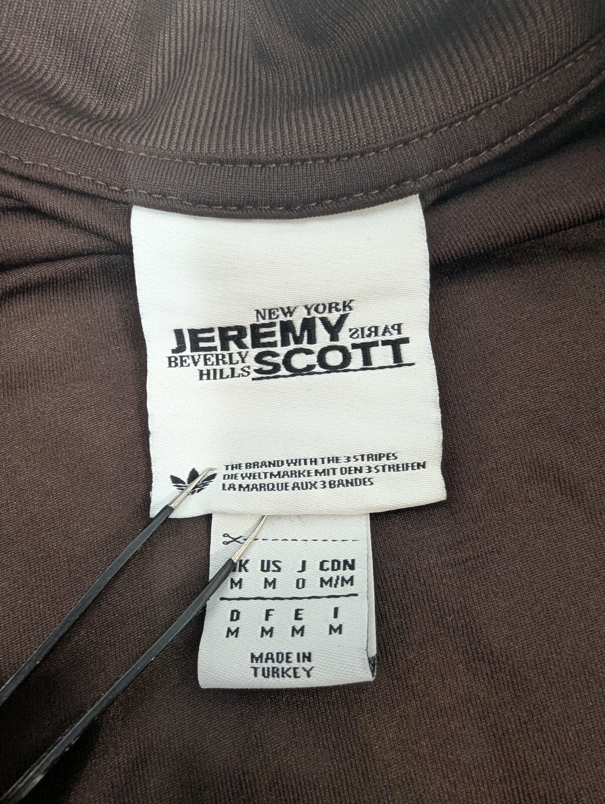 Adidas Jeremy Scott Leopard Sequin Track Jacket Originals Size Medium Rare