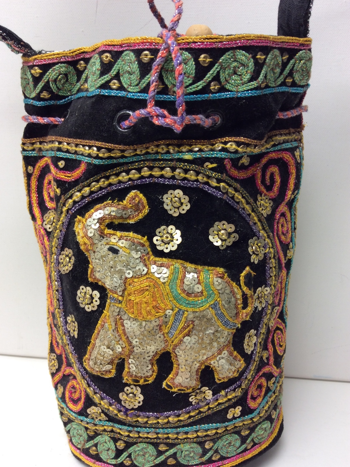 Vintage Handbag Handmade in Myanmar