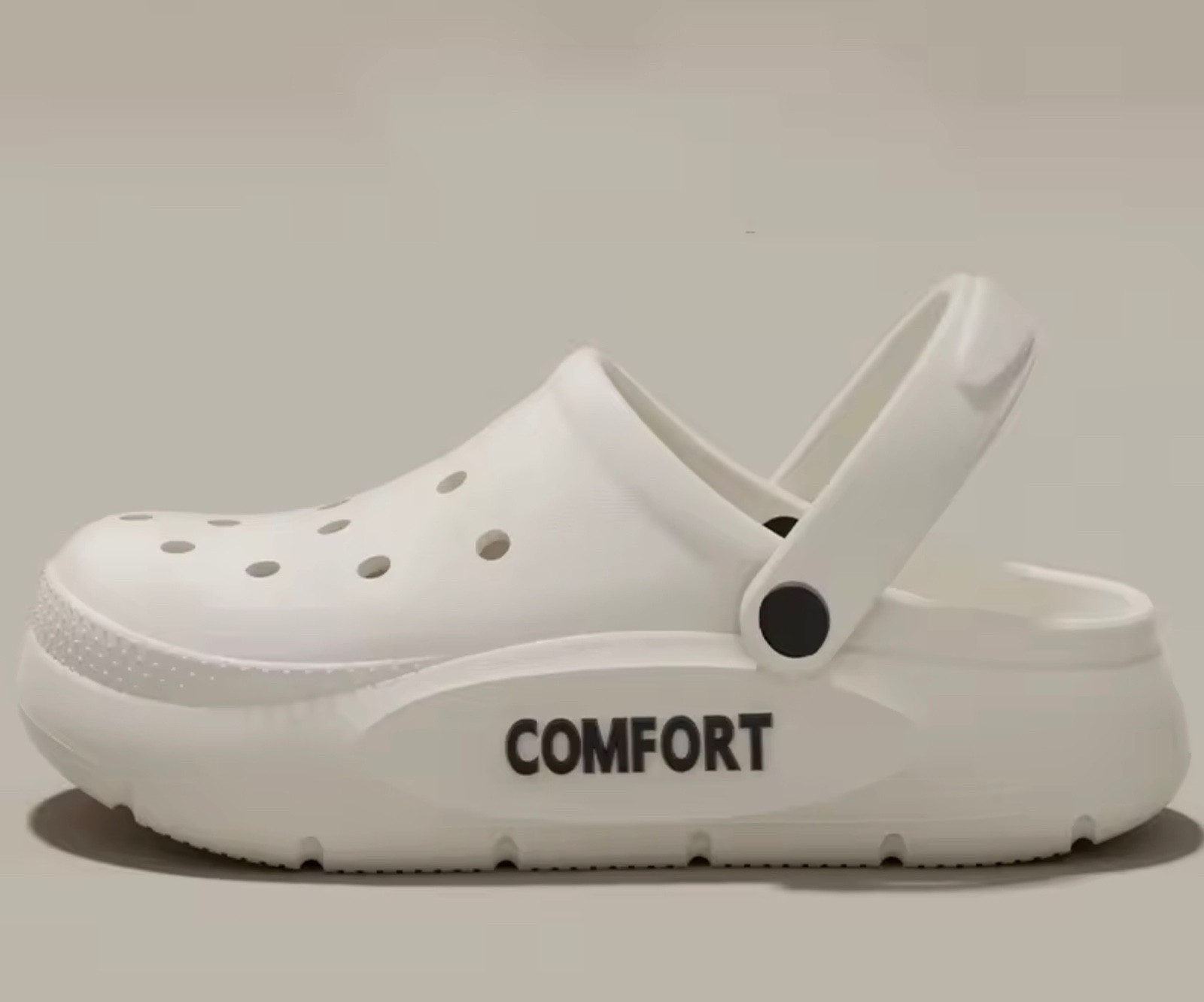 Women’s Men’s Slippers Summer Anti-Slip Couple Hollow Covered Toe Indoor Outdoor