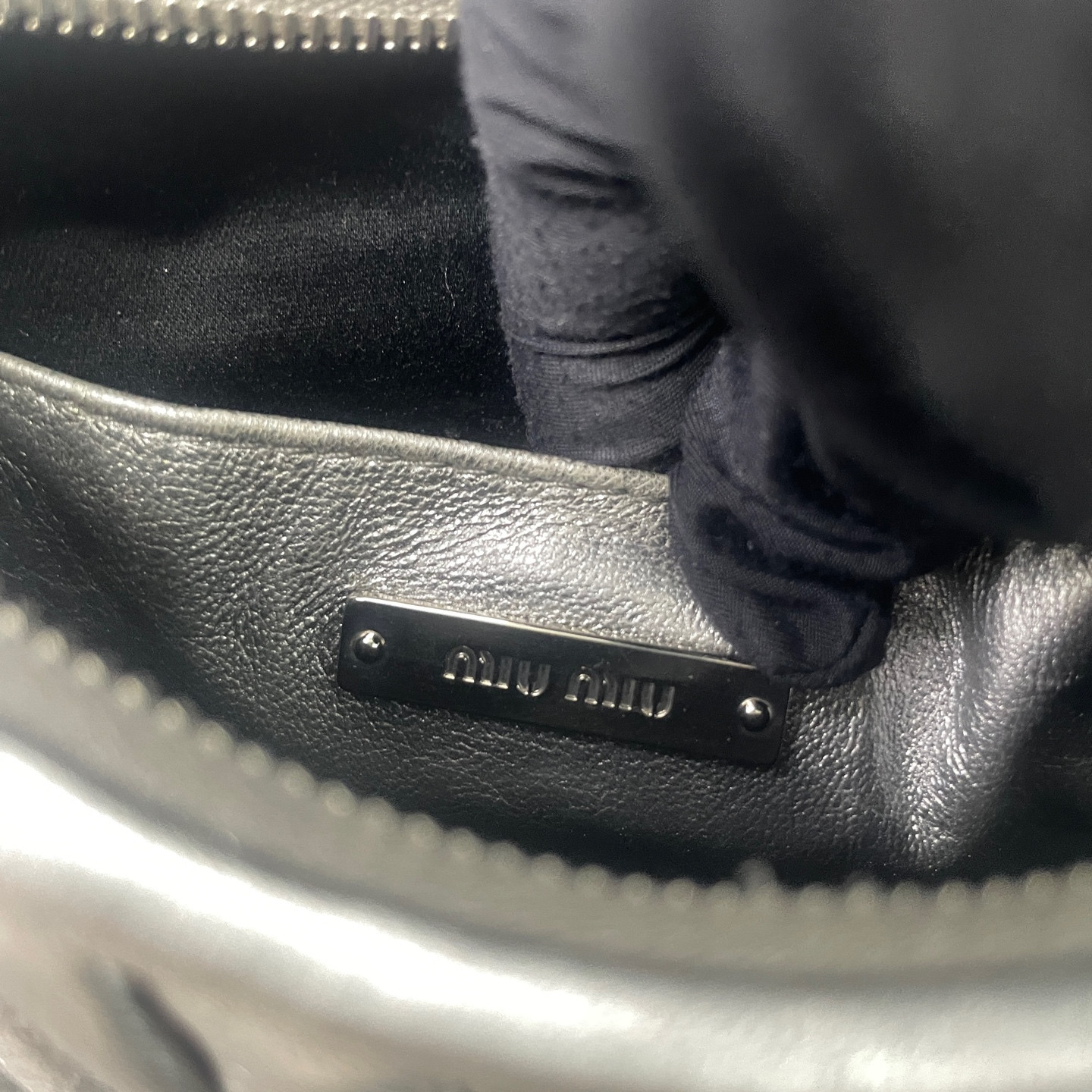 Authentic Miu Miu Matelassé Crystal Chain Shoulder Bag Matelassé Leather eBay AG