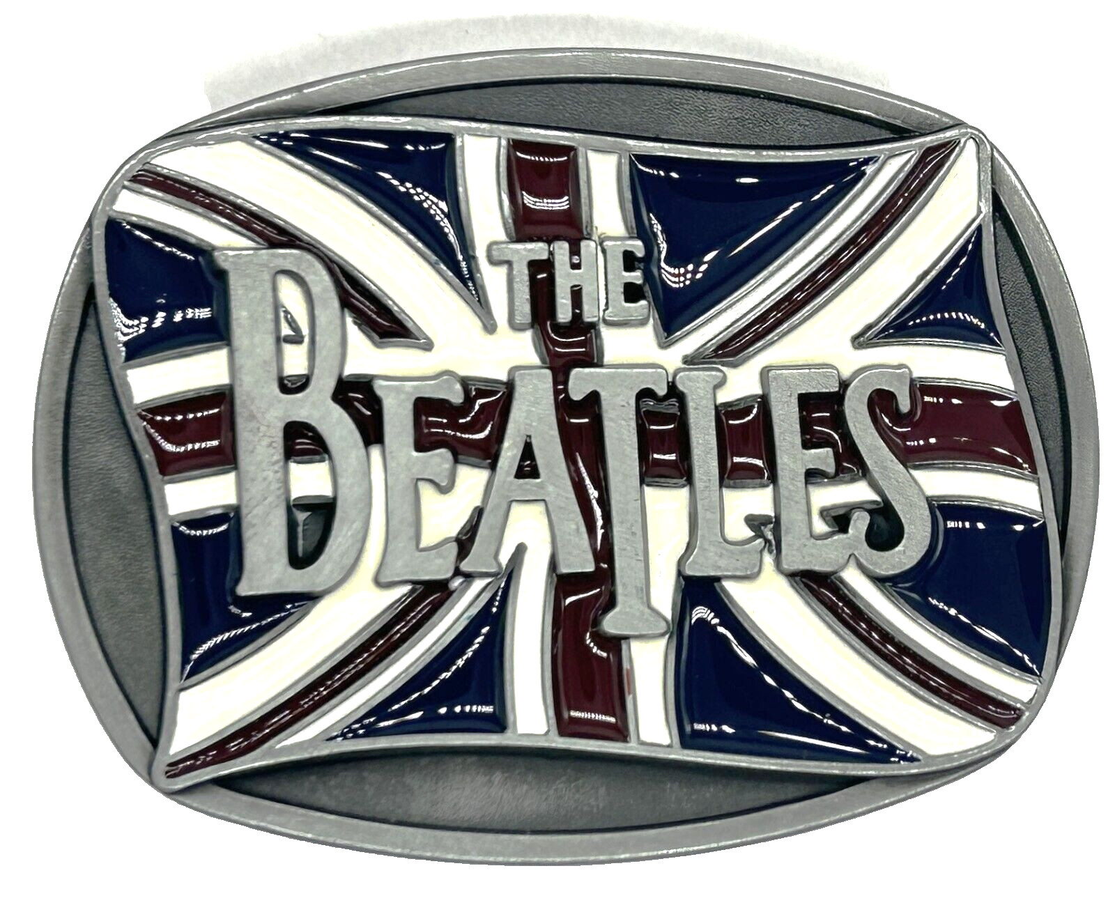 The Beatles Rock Music Band Enameled Belt Buckle New