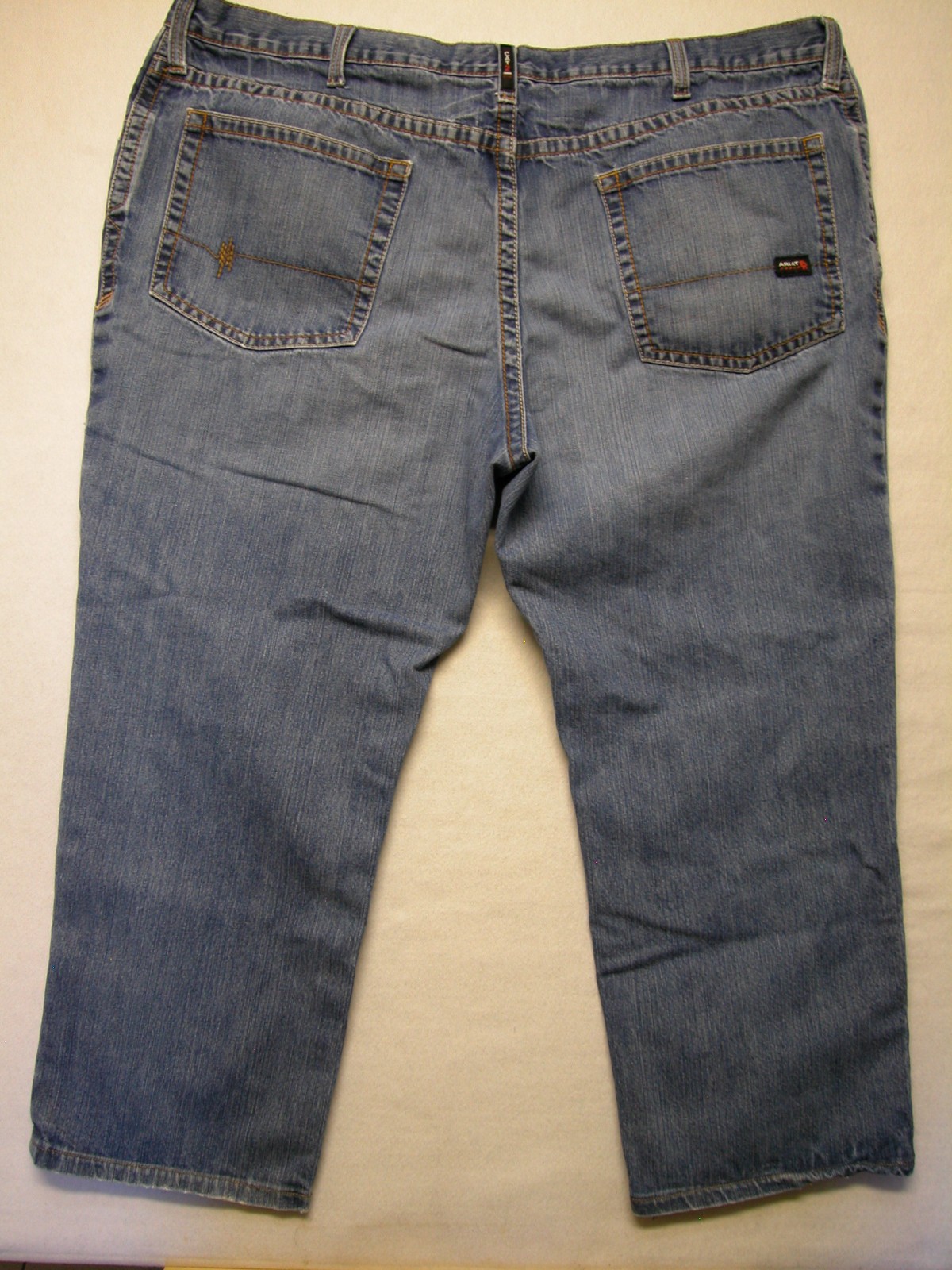 Ariat FR M4 50×34 Low Rise Boot Denim Jeans Men’s Distressed ( Measure48x28.5 )