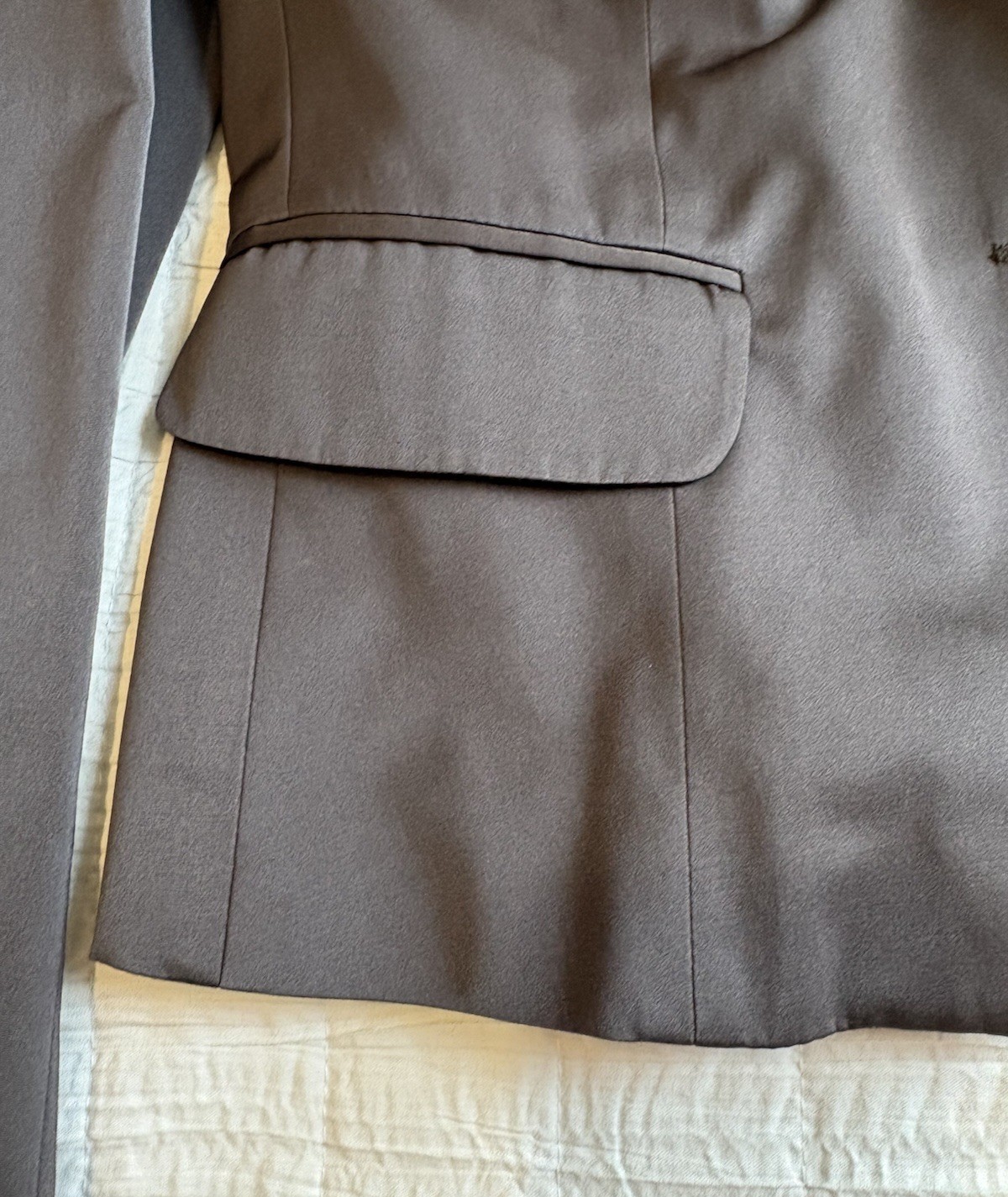 Max Mara Dark Brown Jacket Vintage Size 10