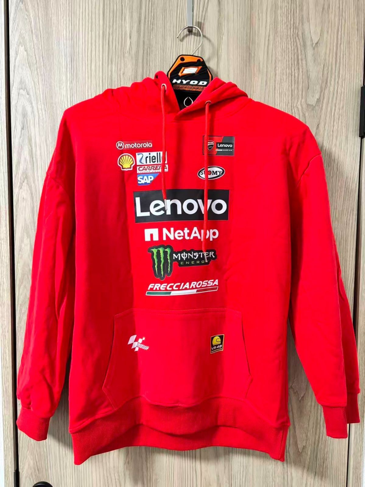 New L MotoGP RACING Ducati Hoodie Long Sleeve Motorcycle Wear Motorcycle Racing