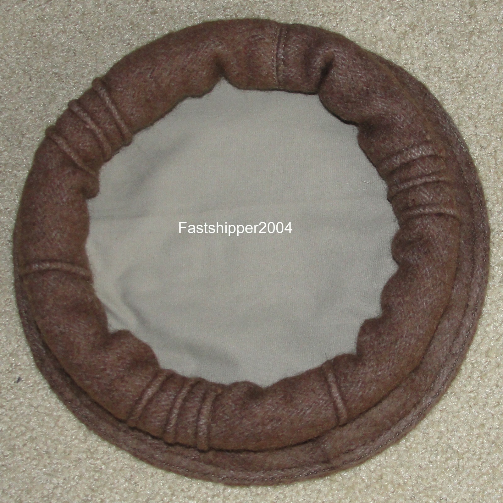 Afghan Ahmad Shah Massoud Afghanistan Pakol Hat 100% Wool Warm Winter Hat Beret