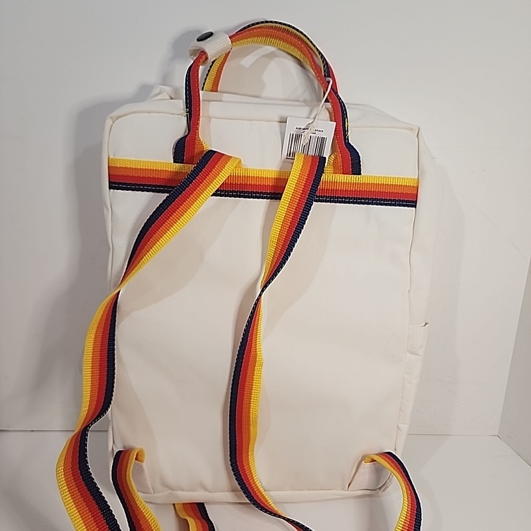 ALDI Gear Backpack Cream Rainbow 09-2023 Release Padded Laptop Inner Sleeve NEW