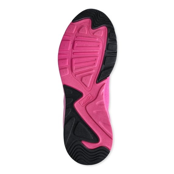 Avia Women’s Lace-Up Air Cushioned Midsole Pink Athletic Low-Top Sneakers: 6-11