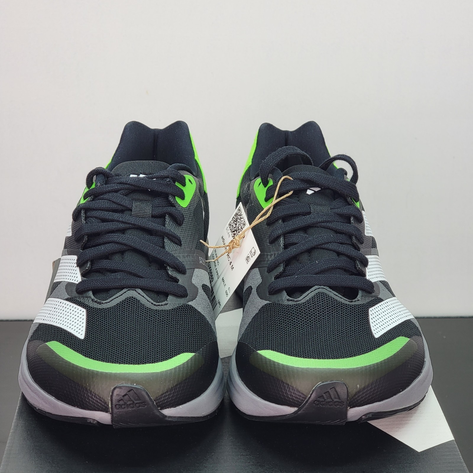 Adidas Adizero RC 4 Men’s Sneakers Black Green Running Ultra GX6660