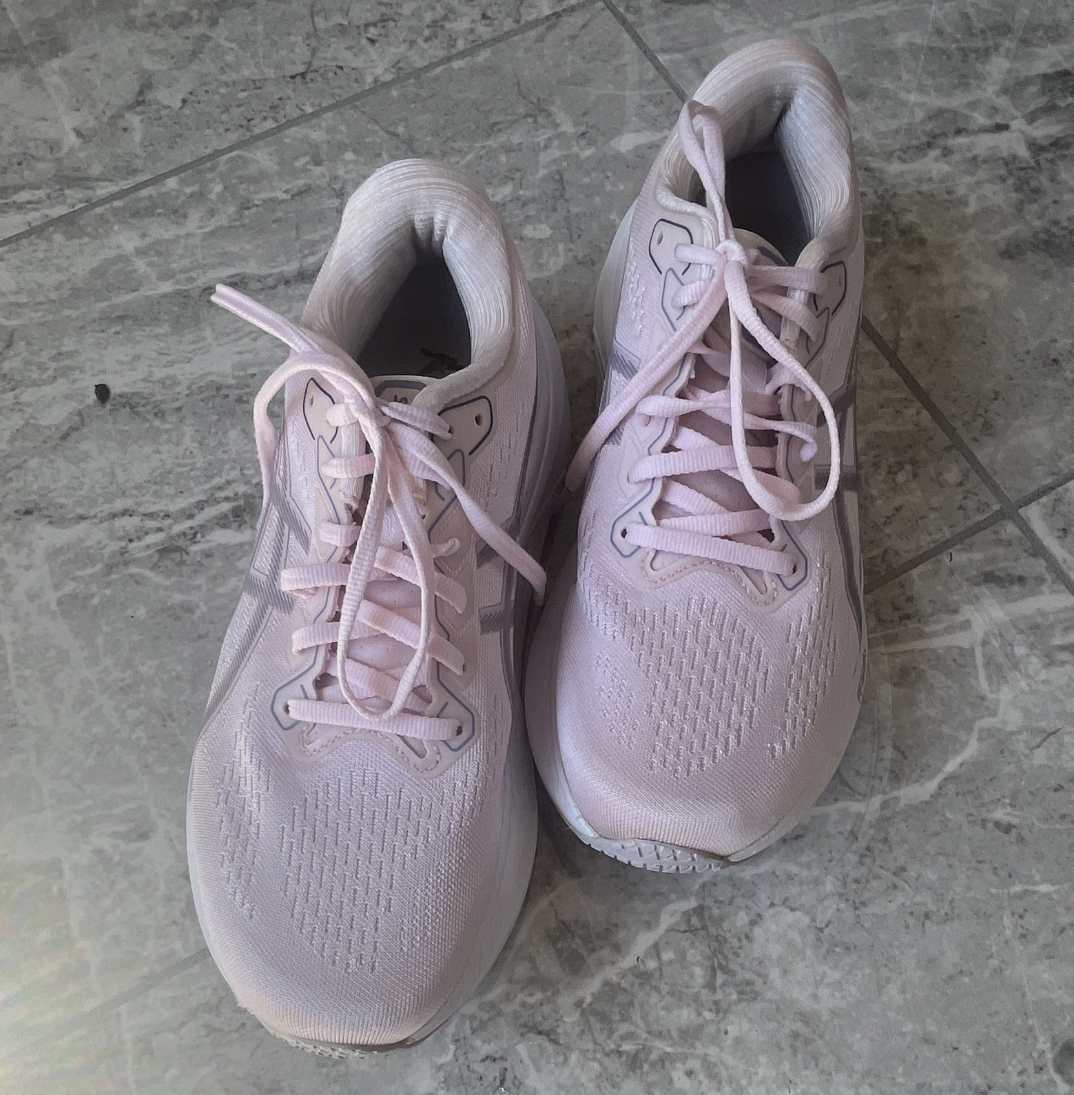 ASICS GEL-Kayano 30 Women’s Mesh Lace-Up Low Top Running Sneakers Pink/White
