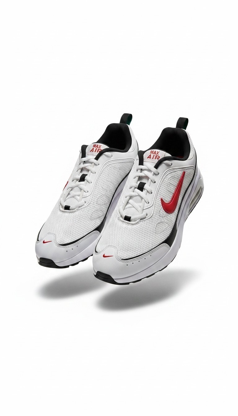 Nike Air Max AP White University Red Black Men’s Size 12 CU4826-101 New No Box