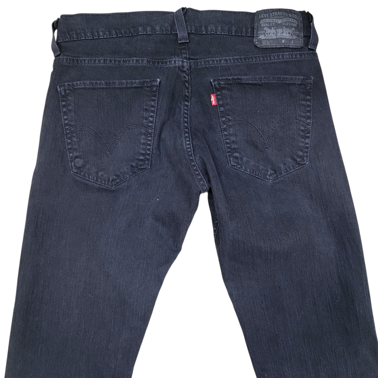 Levi’s 511 Black Slim Fit Stretch Straight Jeans 32/34 Men’s Pre-owned Condition