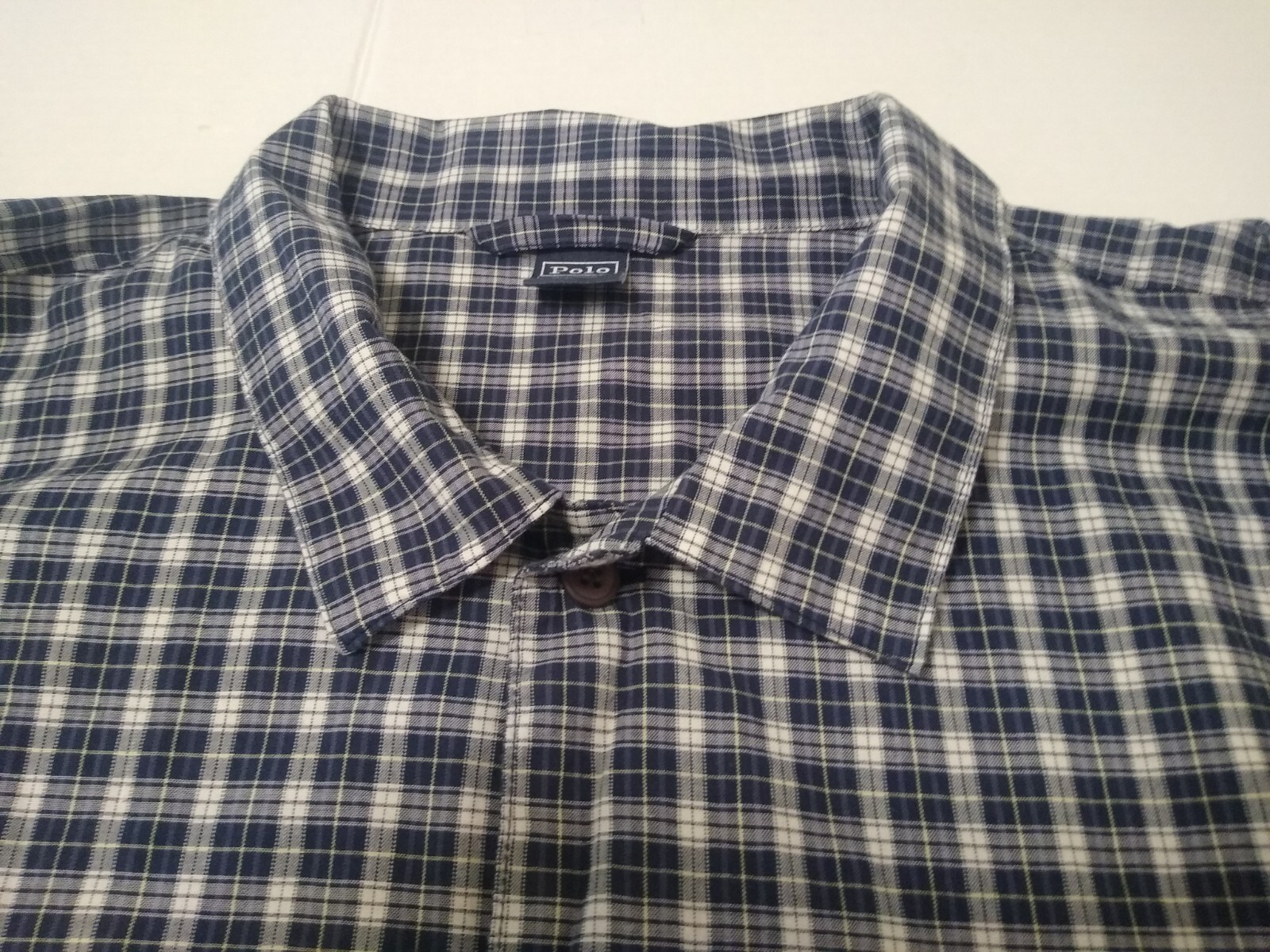 Polo by ralph Lauren no cuff long sleeve single pocket button up shirt