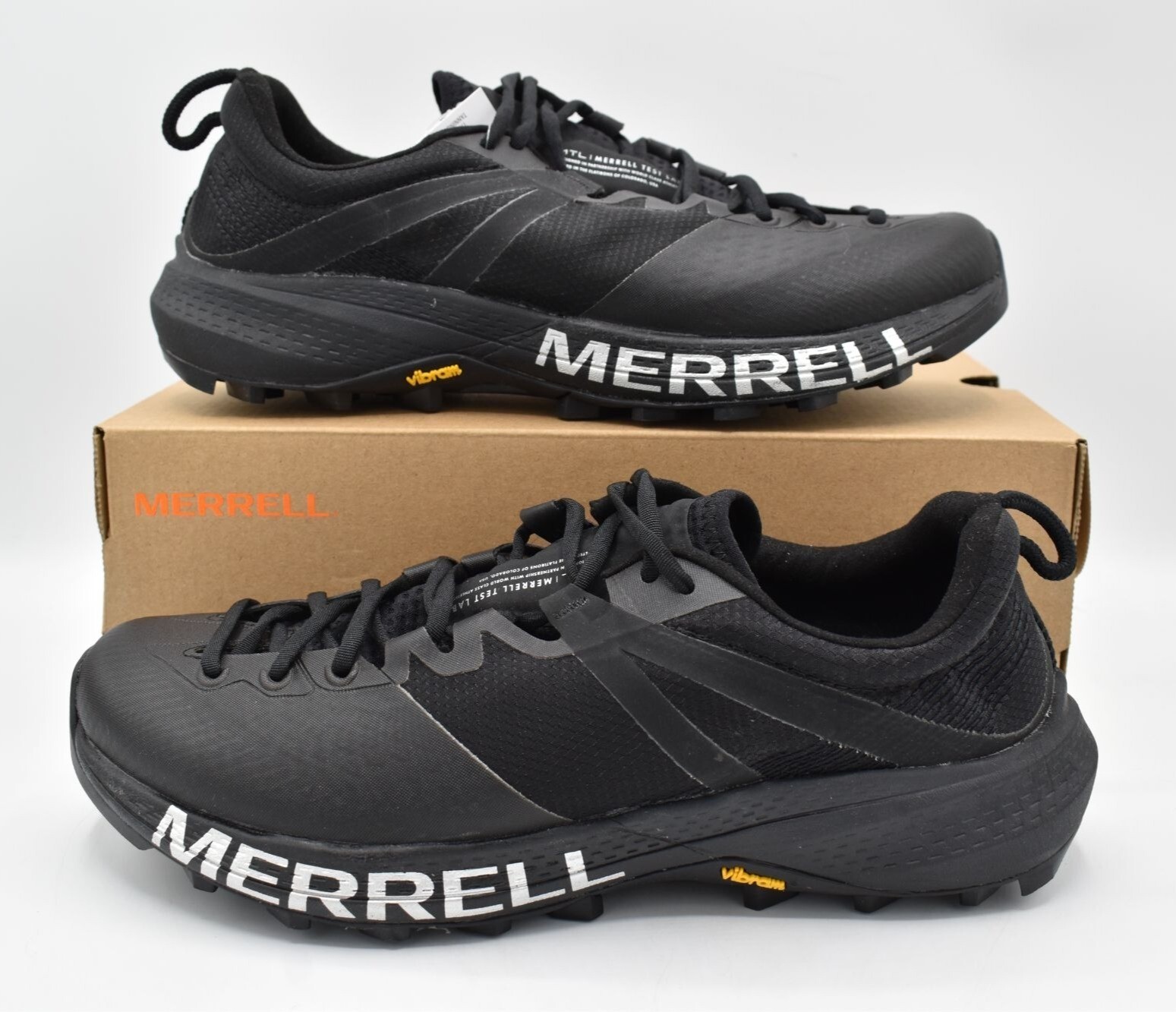 Merrell Womens Size 9.5 MTL MQM Black Hiking Sneakers Shoes