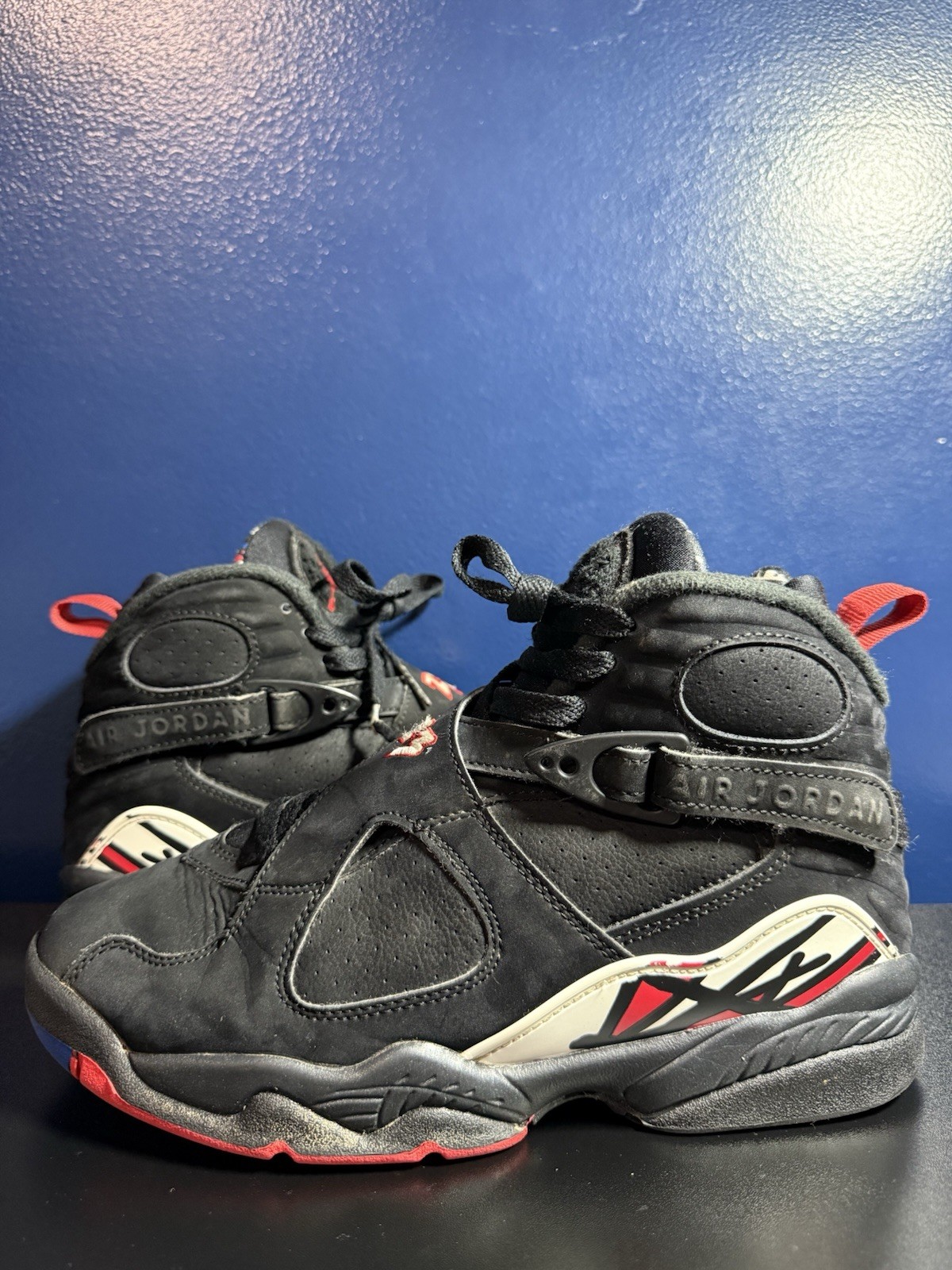 2023 Air Jordan Retro 8 “Playoff” Youth Size 6.5 – Authentic – No Box – Damage