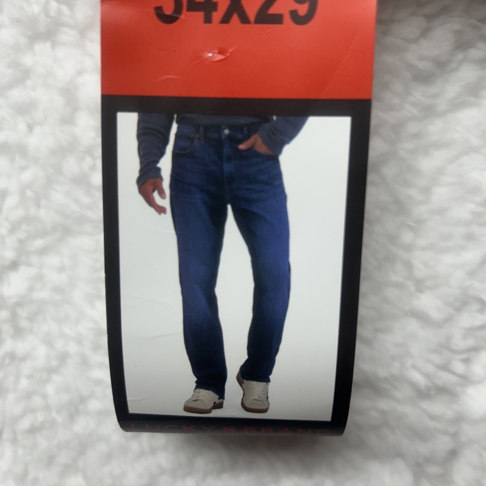 Lucky Brand Men’s Jeans 223 Straight 34X29 Stretch Denim Straight Leg Blue