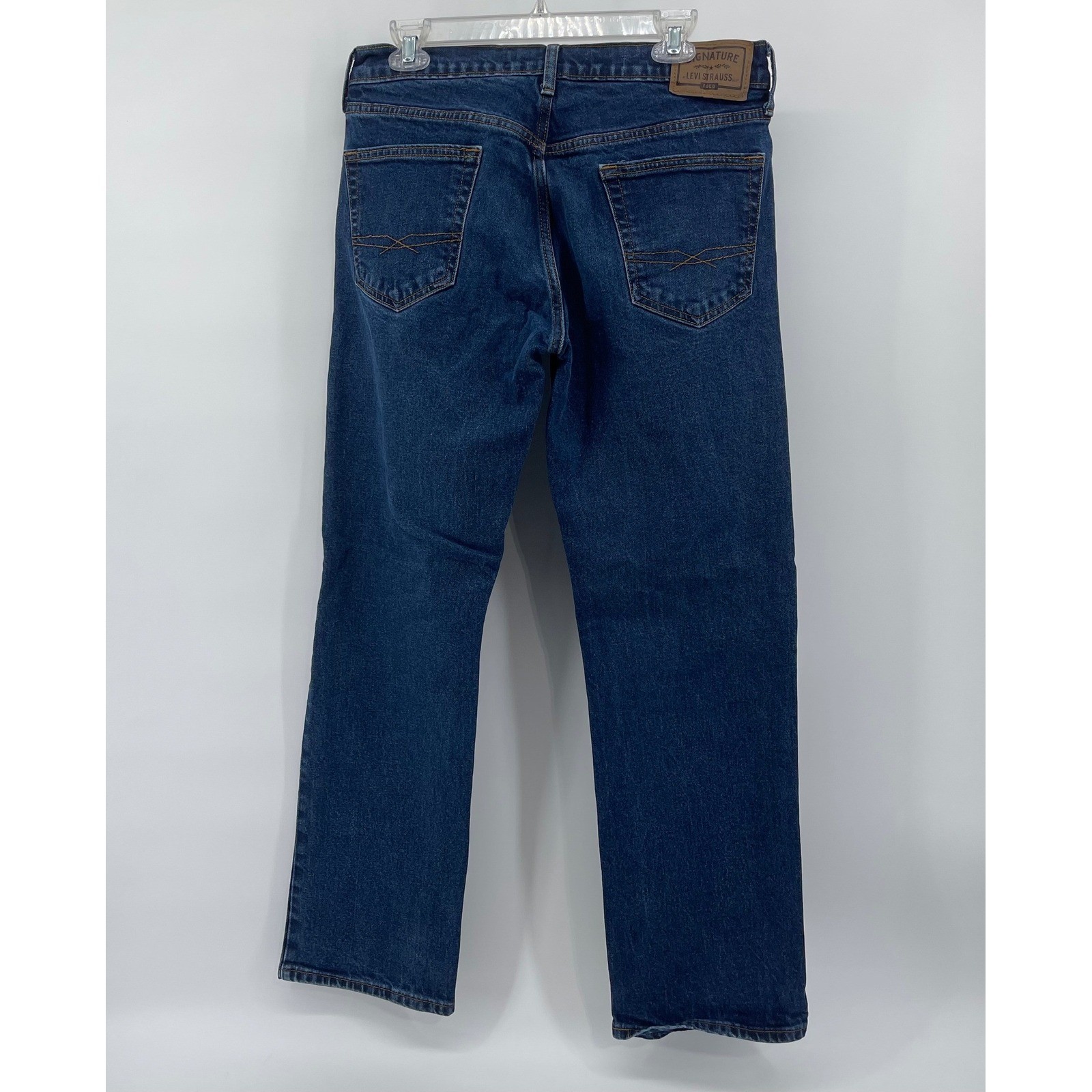 Signature by Levi Strauss Gold Label Relaxed Fit Jeans Men 32×32 Dark Stonewash