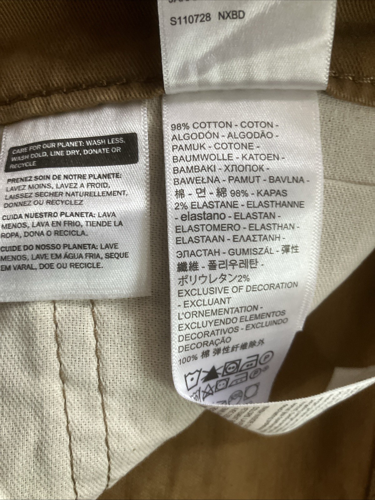 NWT Men’s Levis 502 Taper Stretch Caraway Soft Wash Jeans Size 31”x30”