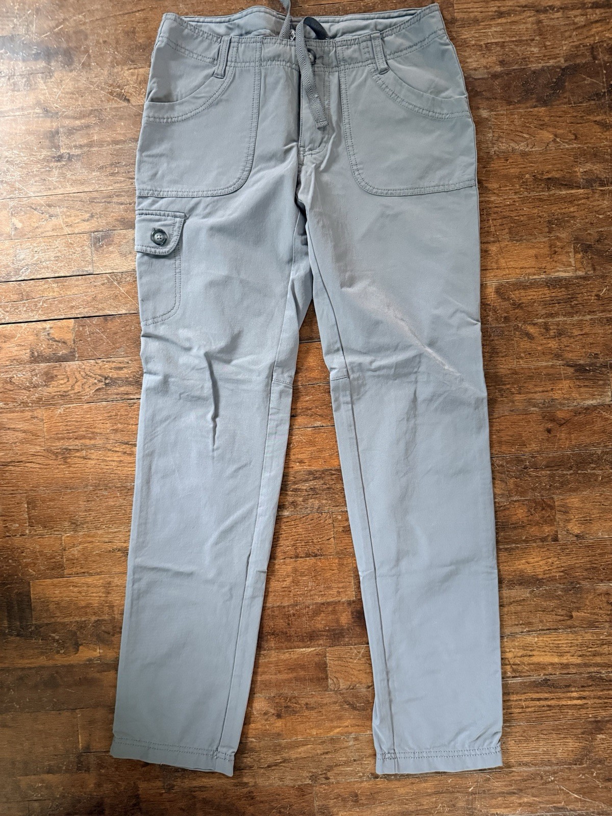 REI Co-op Womens Hiking Pants Size 6 Gray Semi-Fitted Outdoor Trail Lightweight