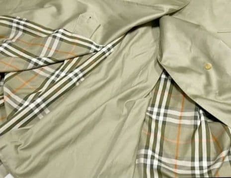 Burberry Nova Check Trench Coat 9AR