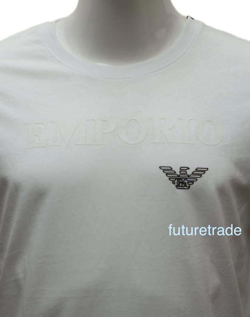 Emporio Armani Front And Back Logo t shirt Summer Clearance