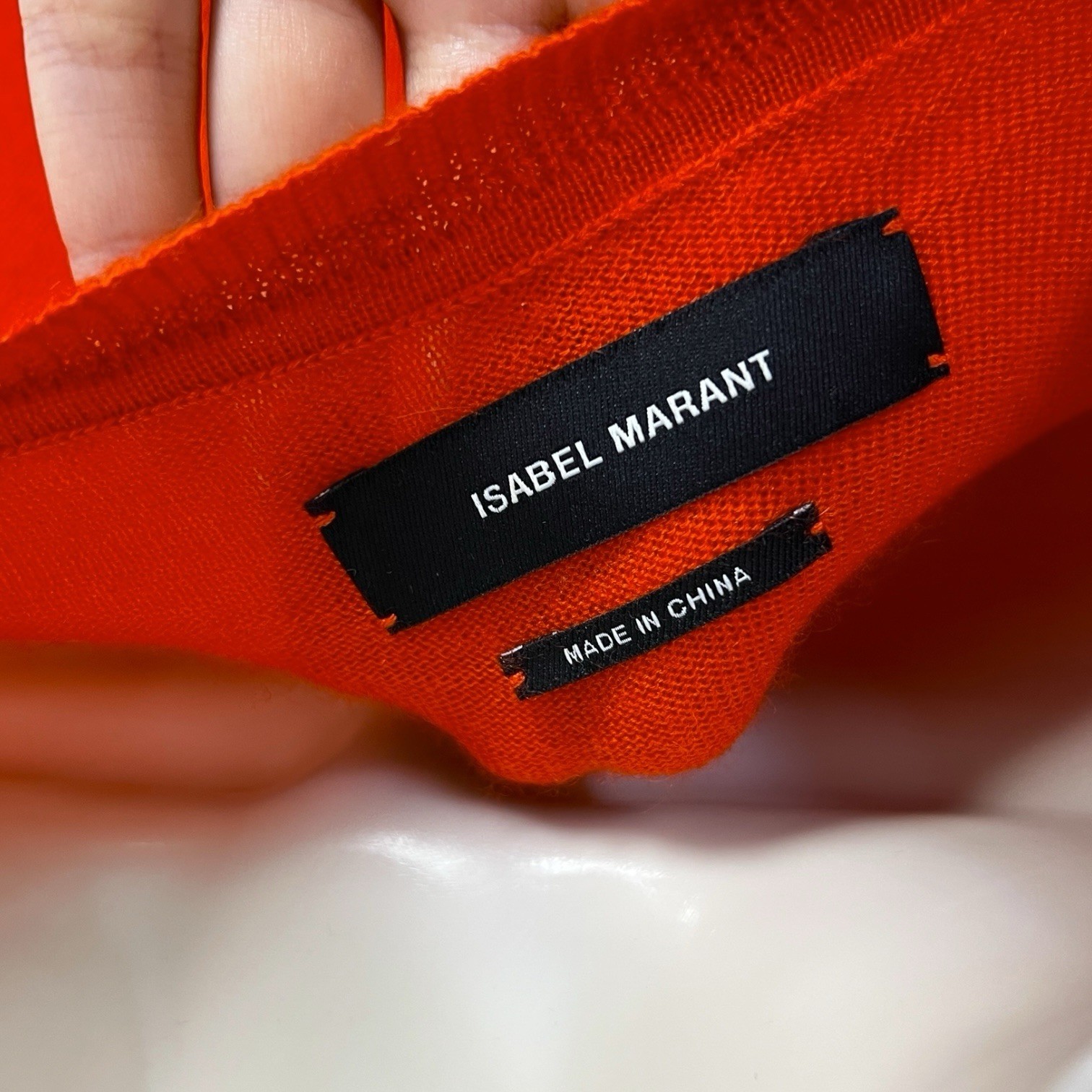 Isabel Marant Cashmere Silk Knit Jumper – Faux Wrap Sweater, FR36