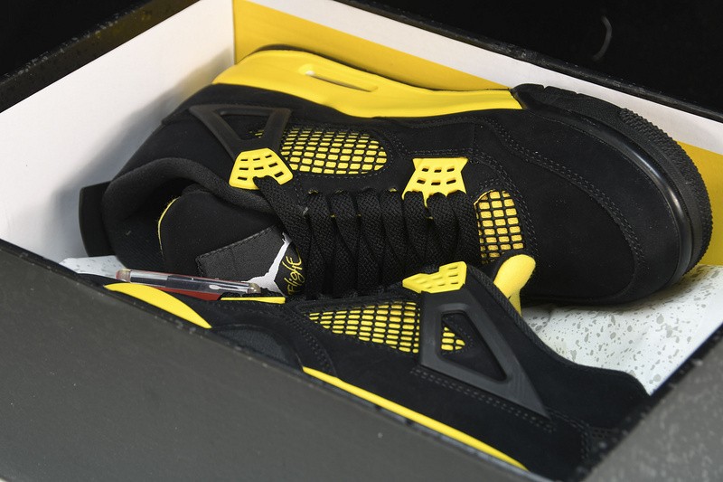 DH6927-017 AJ 4 Retro Thunder (2023) Men’s Shoe Sizes 4-13