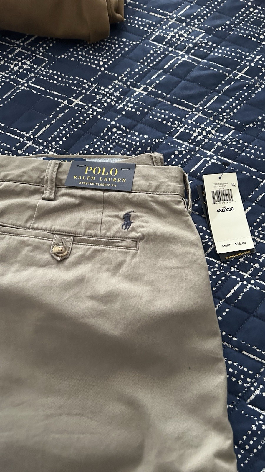 Ralph Lauren Polo Khakis Lot Of 3 48B