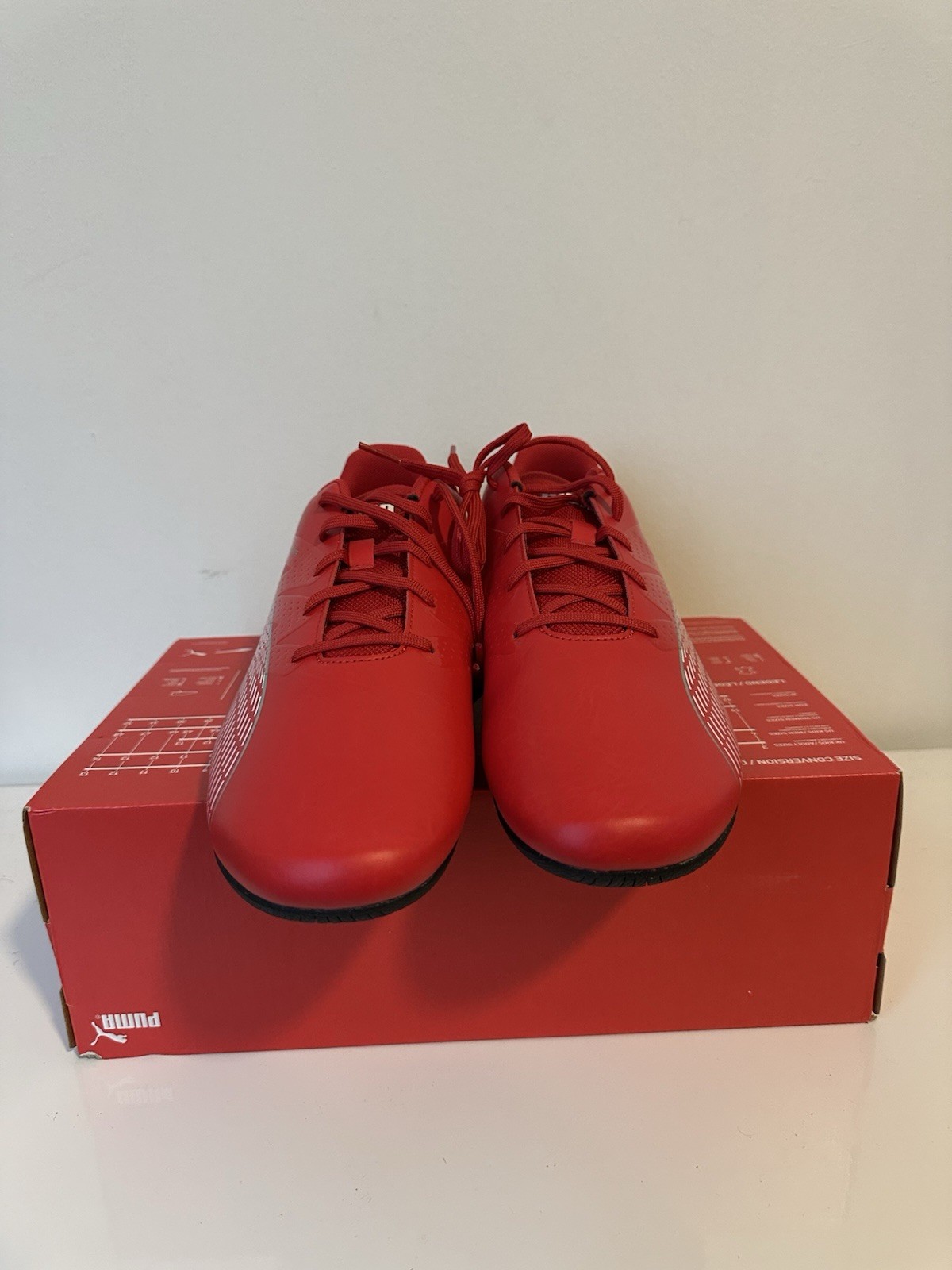 Size 13 PUMA Ferrari Carbon Cat Rosso Corsa/Red Mens Driving Shoes 307546 06