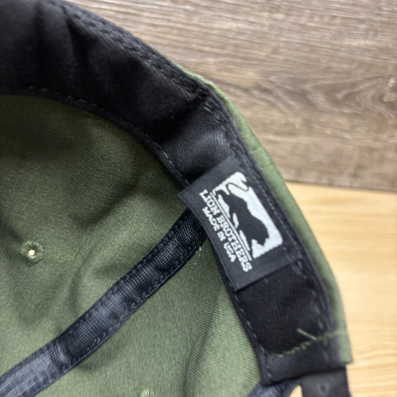 Vintage State Forest Officer Hat Cap Snap Back Green Ranger Forestry Made In USA