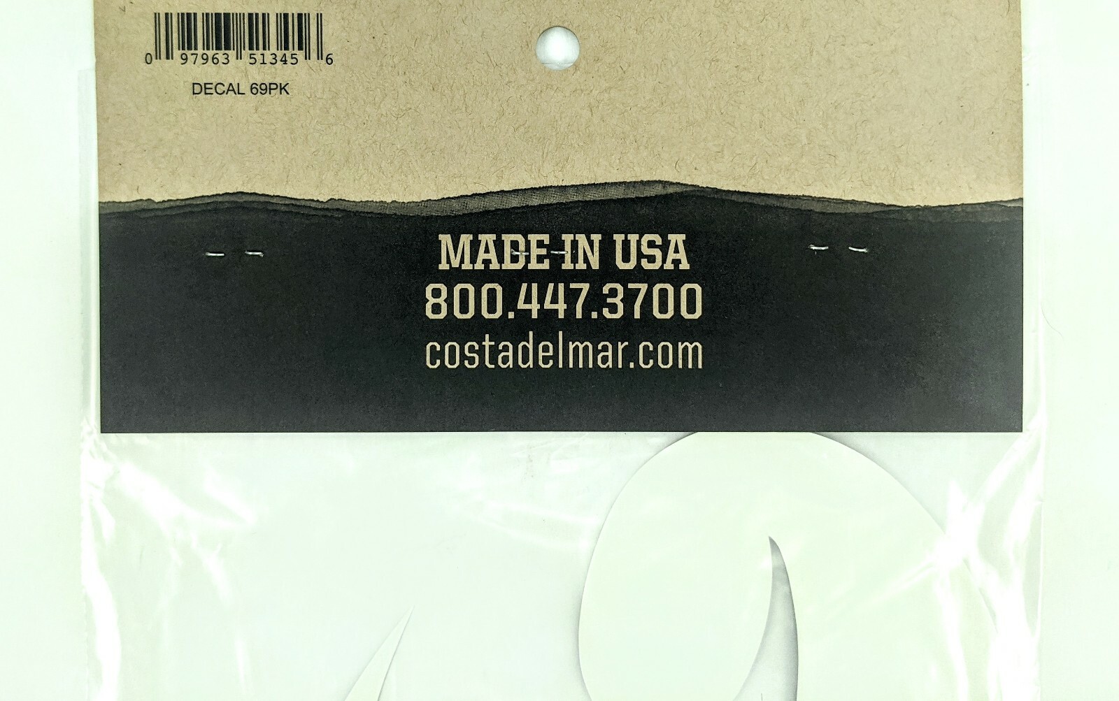 New Genuine Costa Del Mar Decal Sticker Realtree Xtra Camo EXTRA LARGE 11 INCHES
