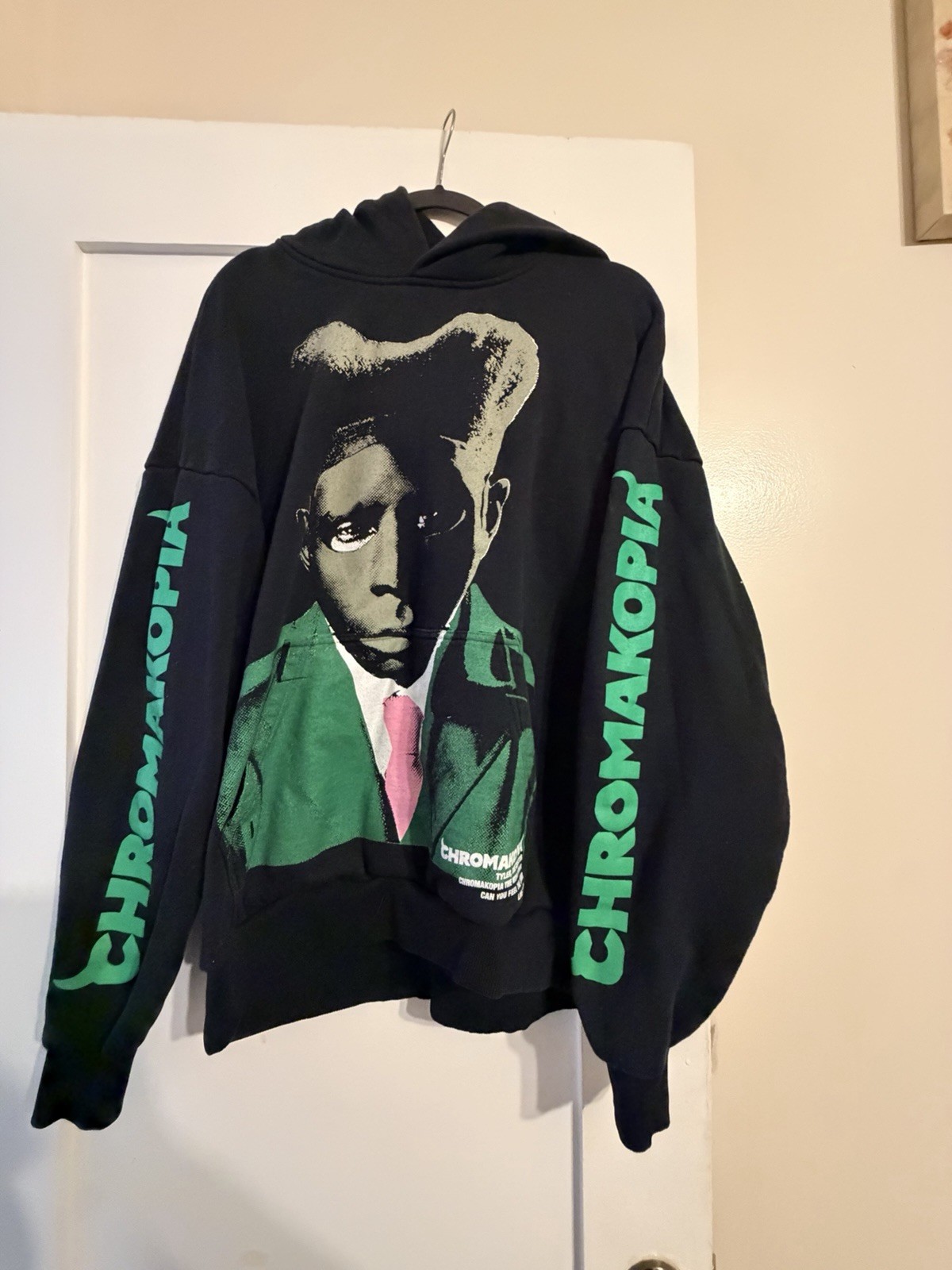 Tyler The Creator Chromakopia World Tour Medium Black Hoodie Sweatshirt