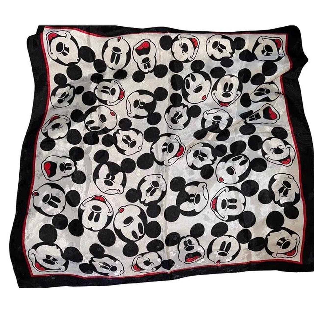 Vintage Mickey & Co. Disney Scarf – 30×30 – Honey Fashions – Made in Korea