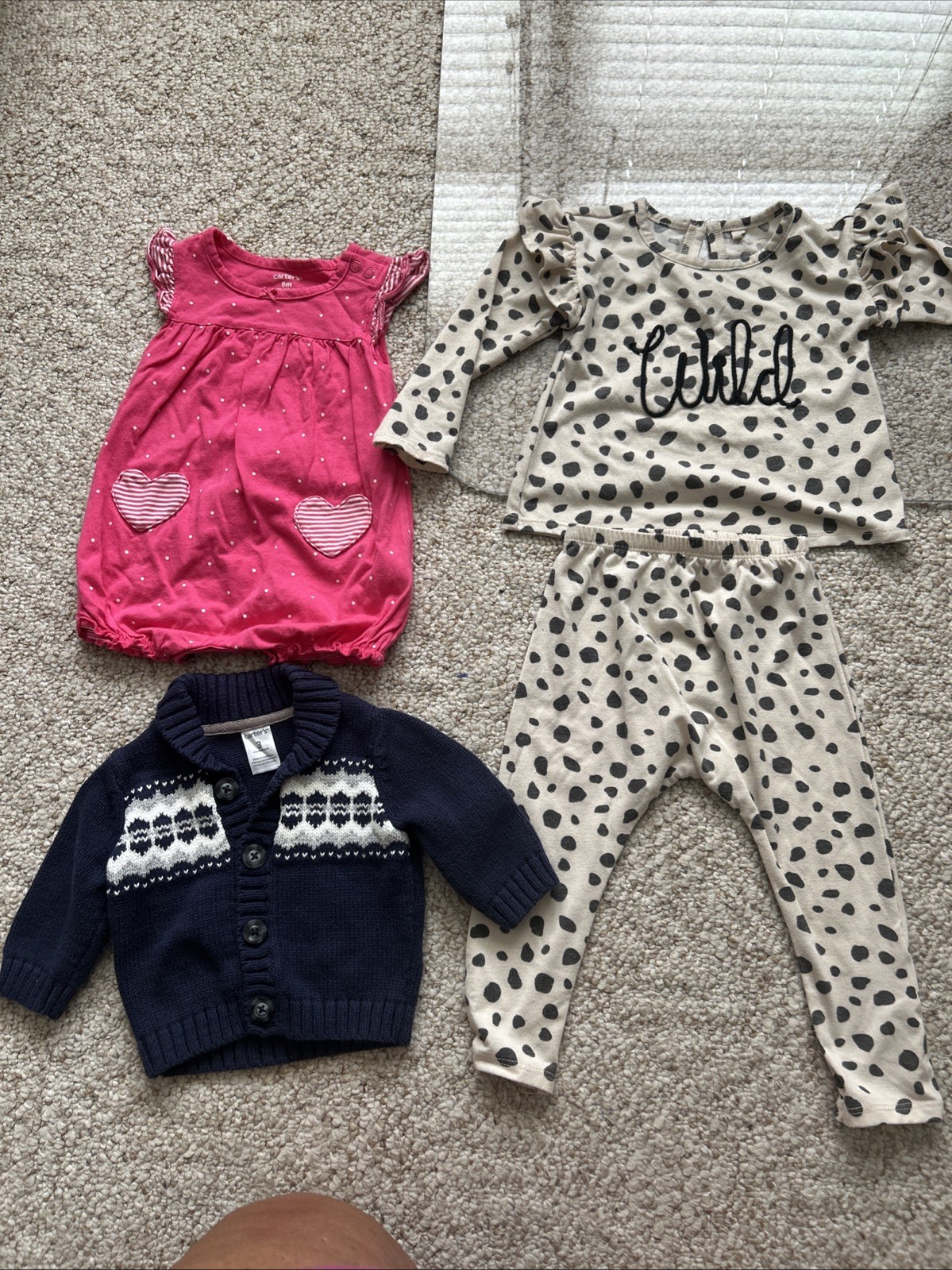 Huge Lot Of Baby Girl Clothing 3-24 Mos