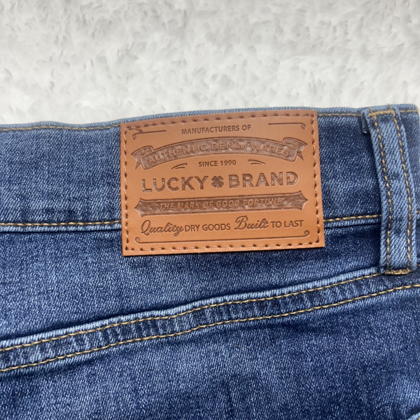 Lucky Brand Men’s Jeans 223 Straight 34X29 Stretch Denim Straight Leg Blue