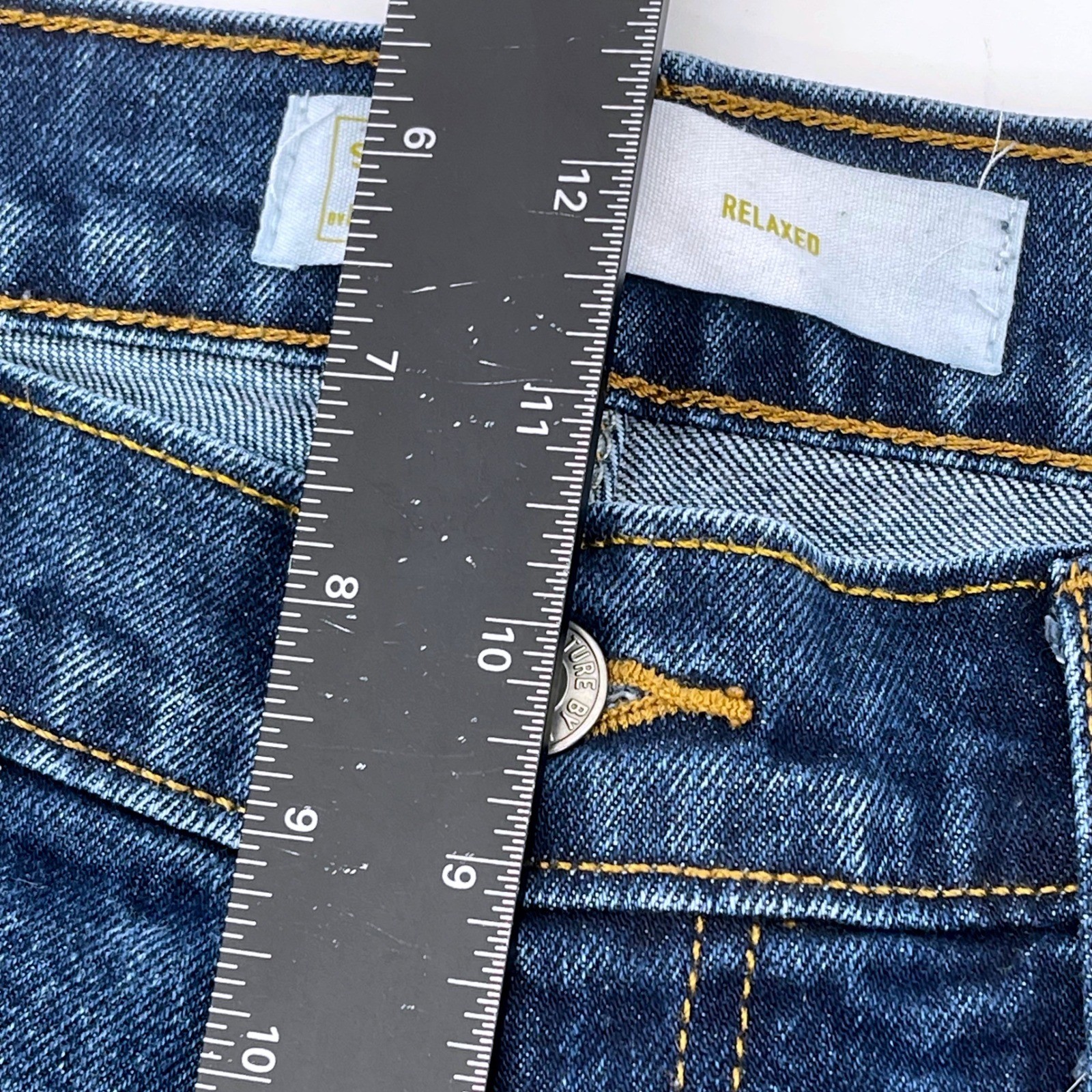 Signature by Levi Strauss Gold Label Relaxed Fit Jeans Men 32×32 Dark Stonewash