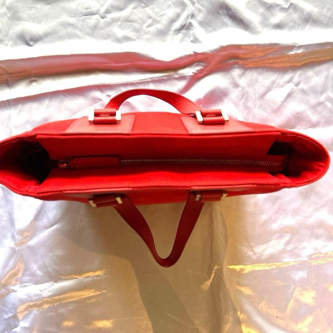 Courreges handbag red 10.6 inch