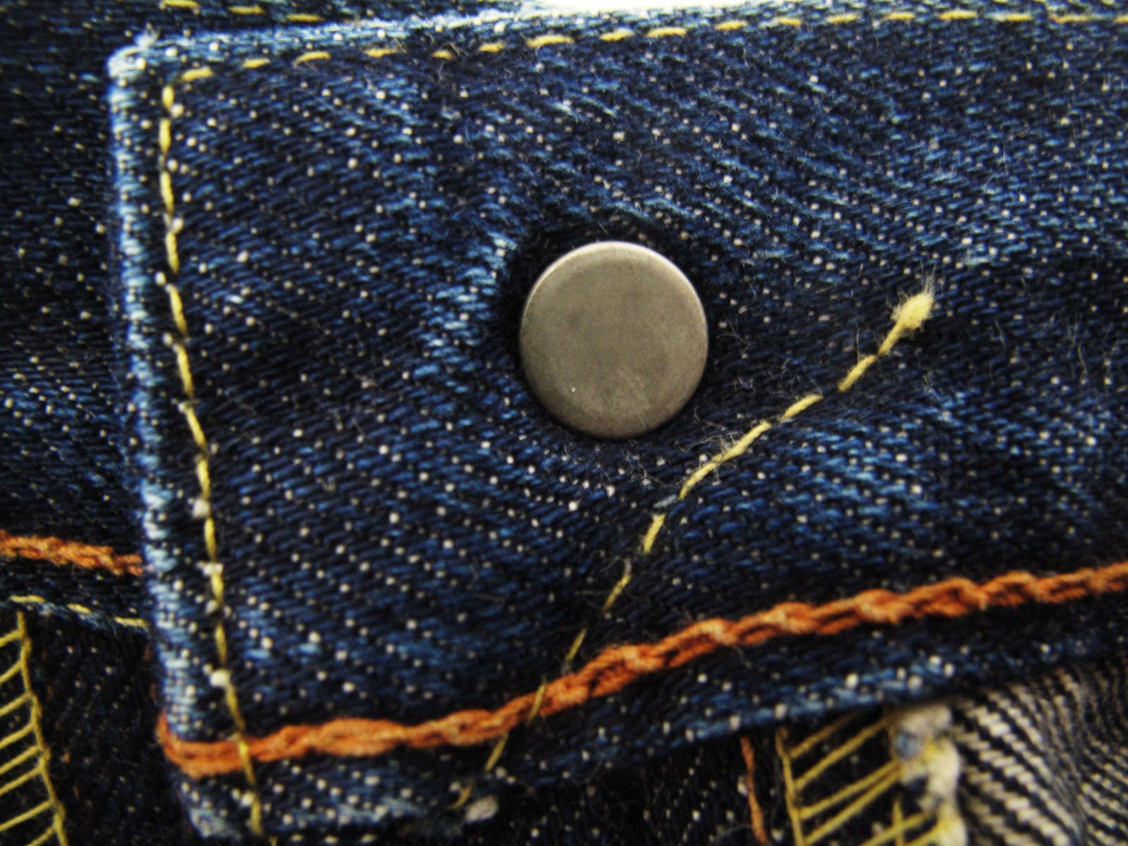 HOT VTG Men’s FULL COUNT @ L108 OSAKA 5 SELVEDGE JAPAN Jeans 27 x34 (*Fit 26×29)