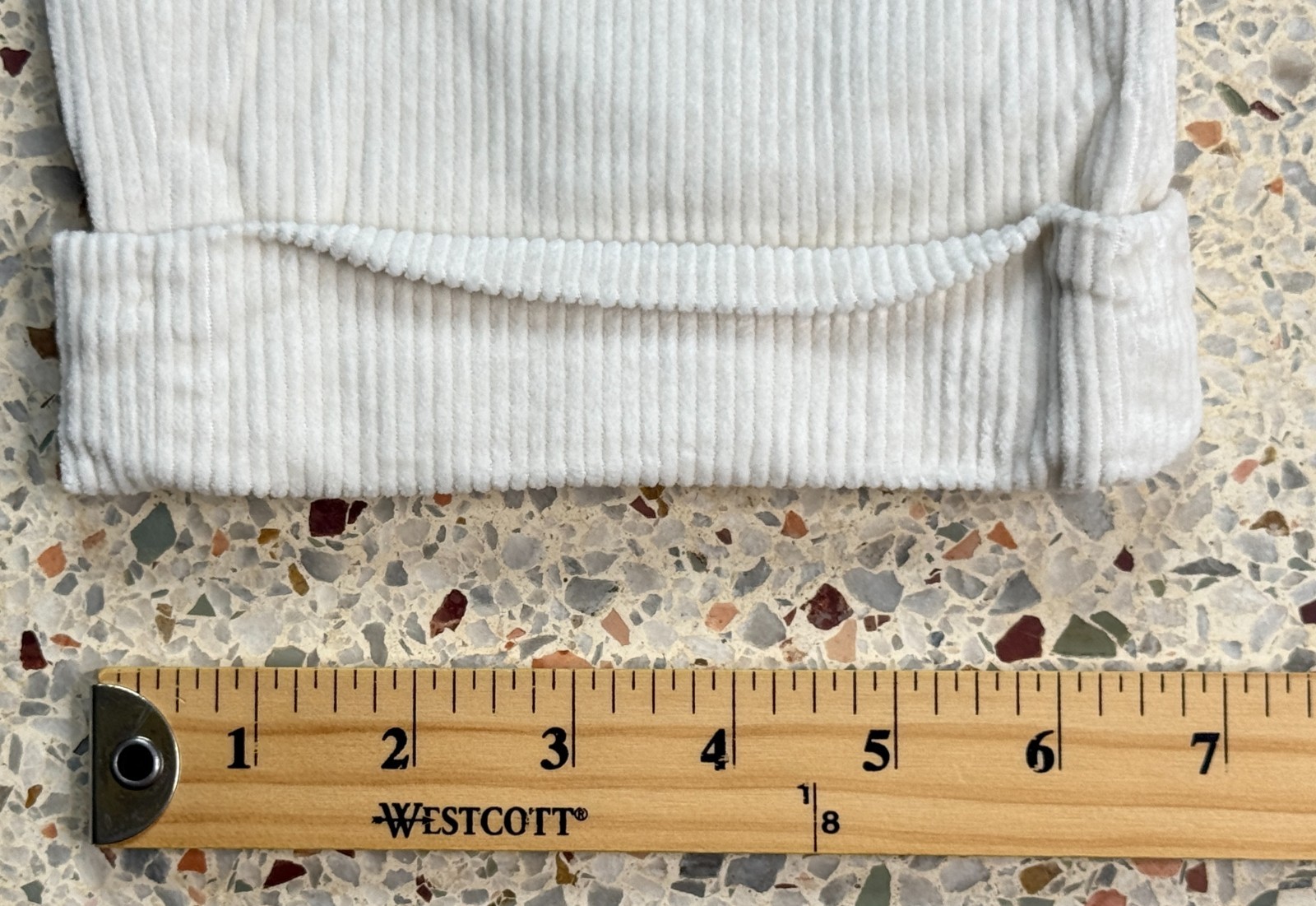 Todd Snyder New York Men’s Drawstring White Corduroy Pants Size Tall Medium