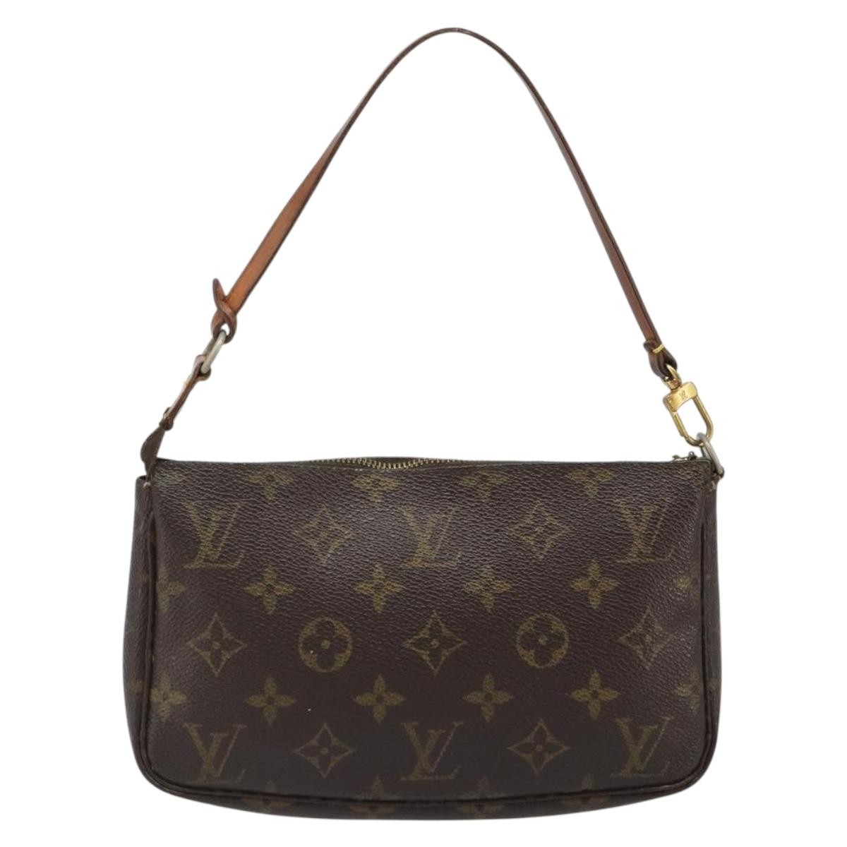 LOUIS VUITTON Monogram Pochette Accessoires Accessory Pouch M51980 Auth 185524