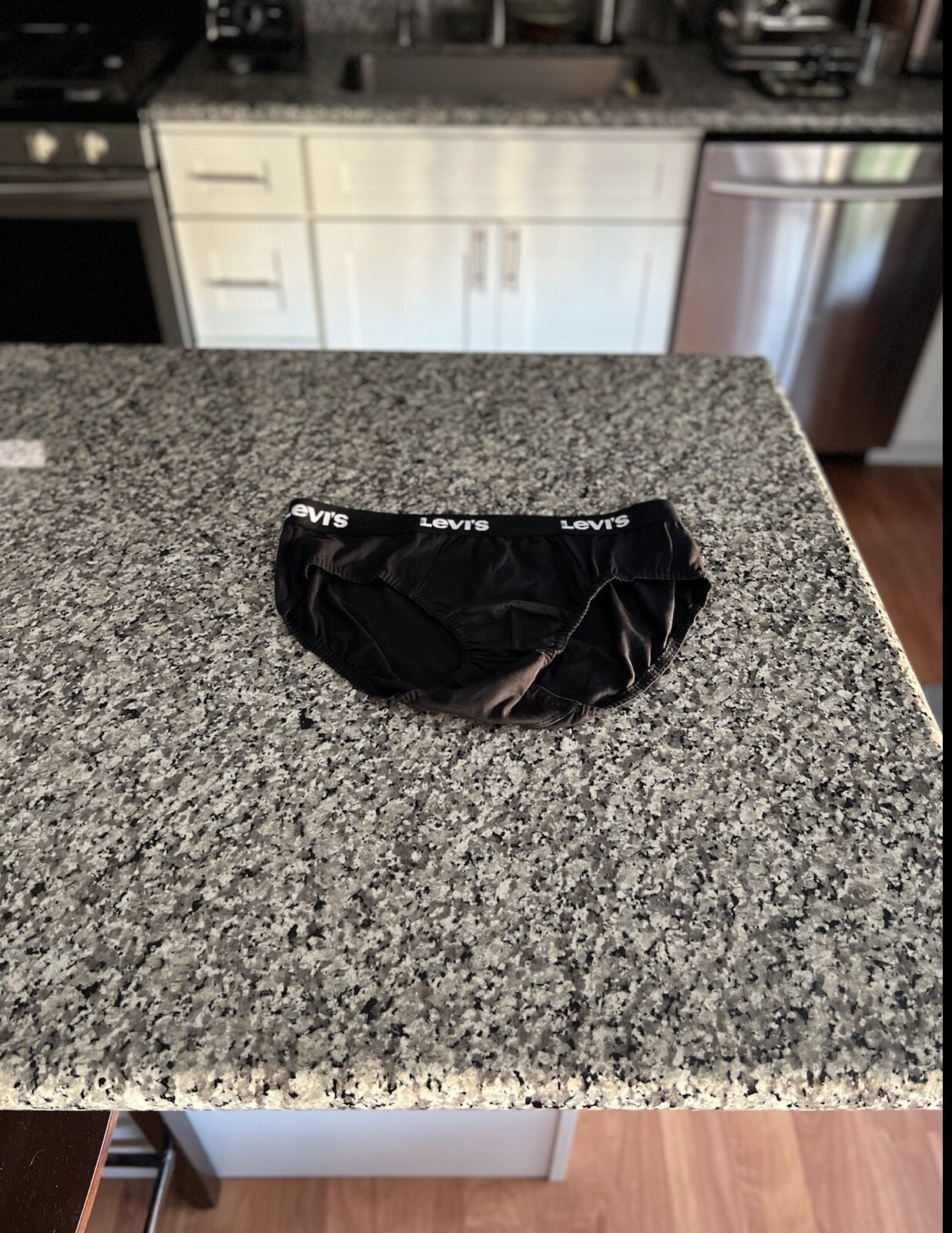 Levi’s Black Briefs Mens Large 100% Cotton Underwear New Low-Rise L Genuine