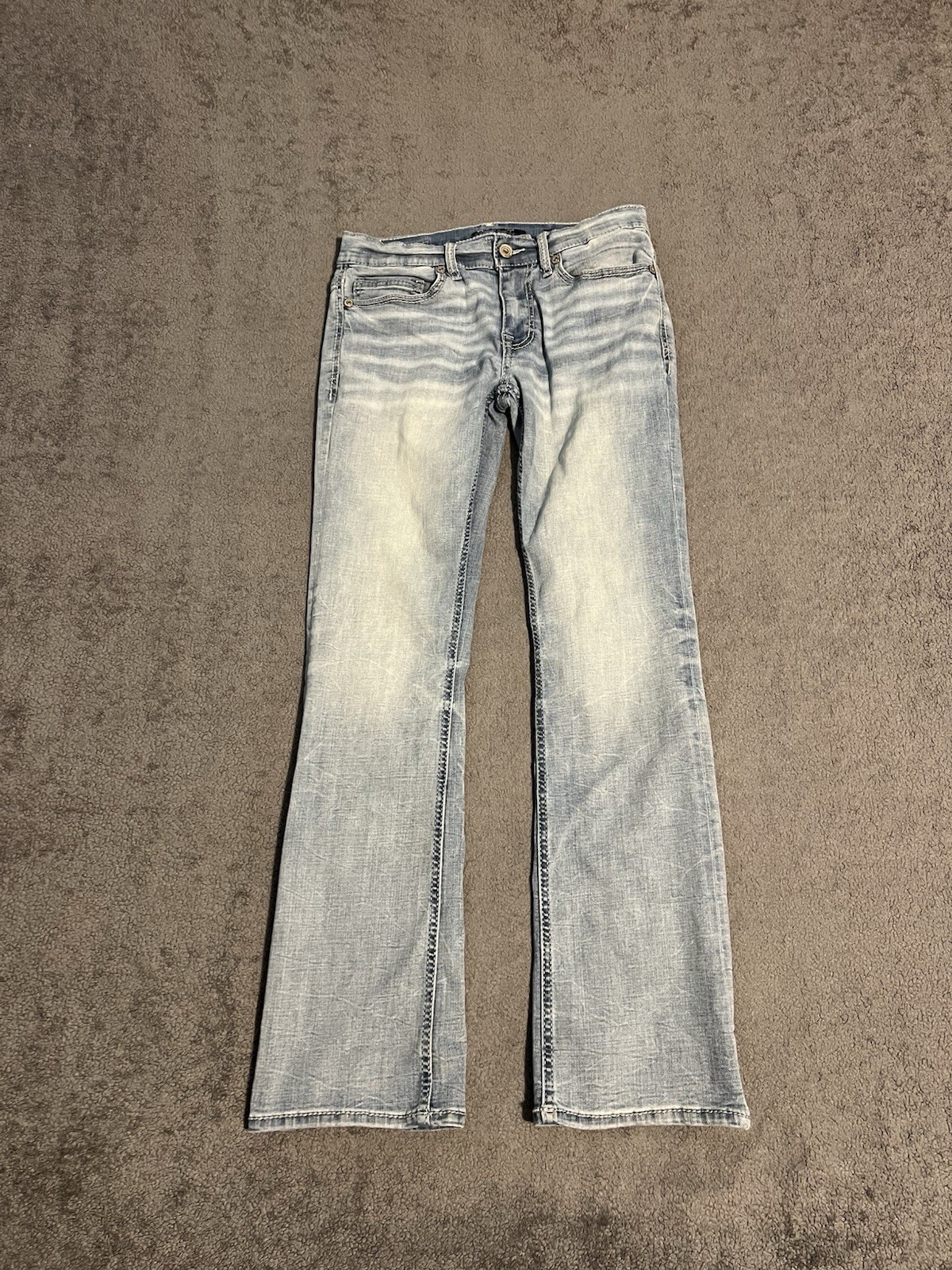 BKE jeans Men’s size 30×32 Aiden Bootcut Buckle Cotton blend comfort denim