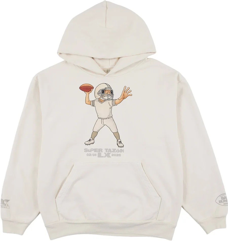 Bad Bunny x Super Tazón – Concho Hoodie Size Large Superbowl 2026