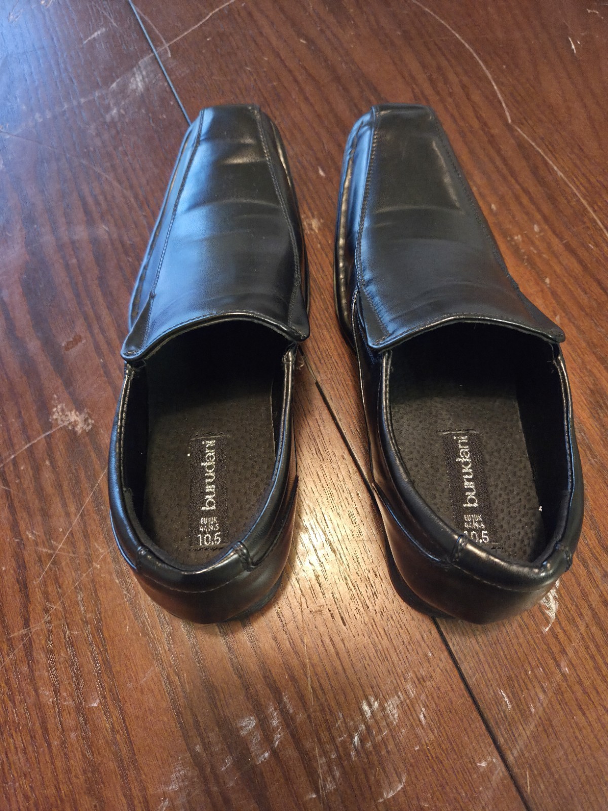 Burudani Mens Leathervdress Shoes Size 10.5. Umumox2412