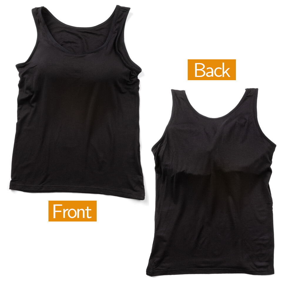 Women’s Tummy Control Slimming Body Shaper Cami Top Vest Built in Bra Sleeveless
