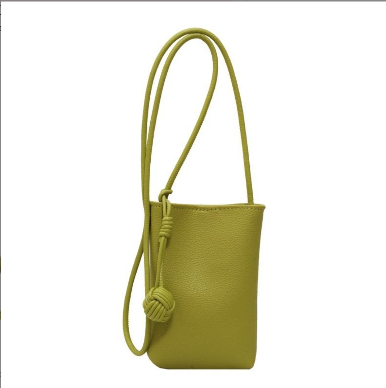 Women Leather Small Crossbody Bag Designer Cell Phone Bag Lightweight Fashion