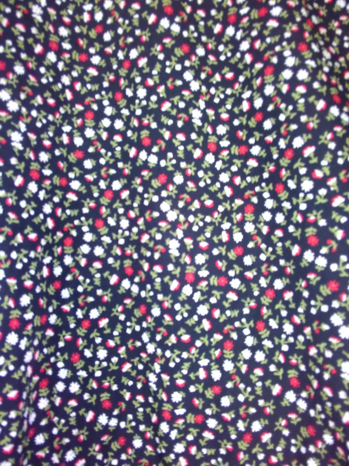 BLACK RED & WHITE COTTON MIX TIE-WAIST 3/4 LENGTH SLEEVE DRESS UK 14 LENGTH: 35″