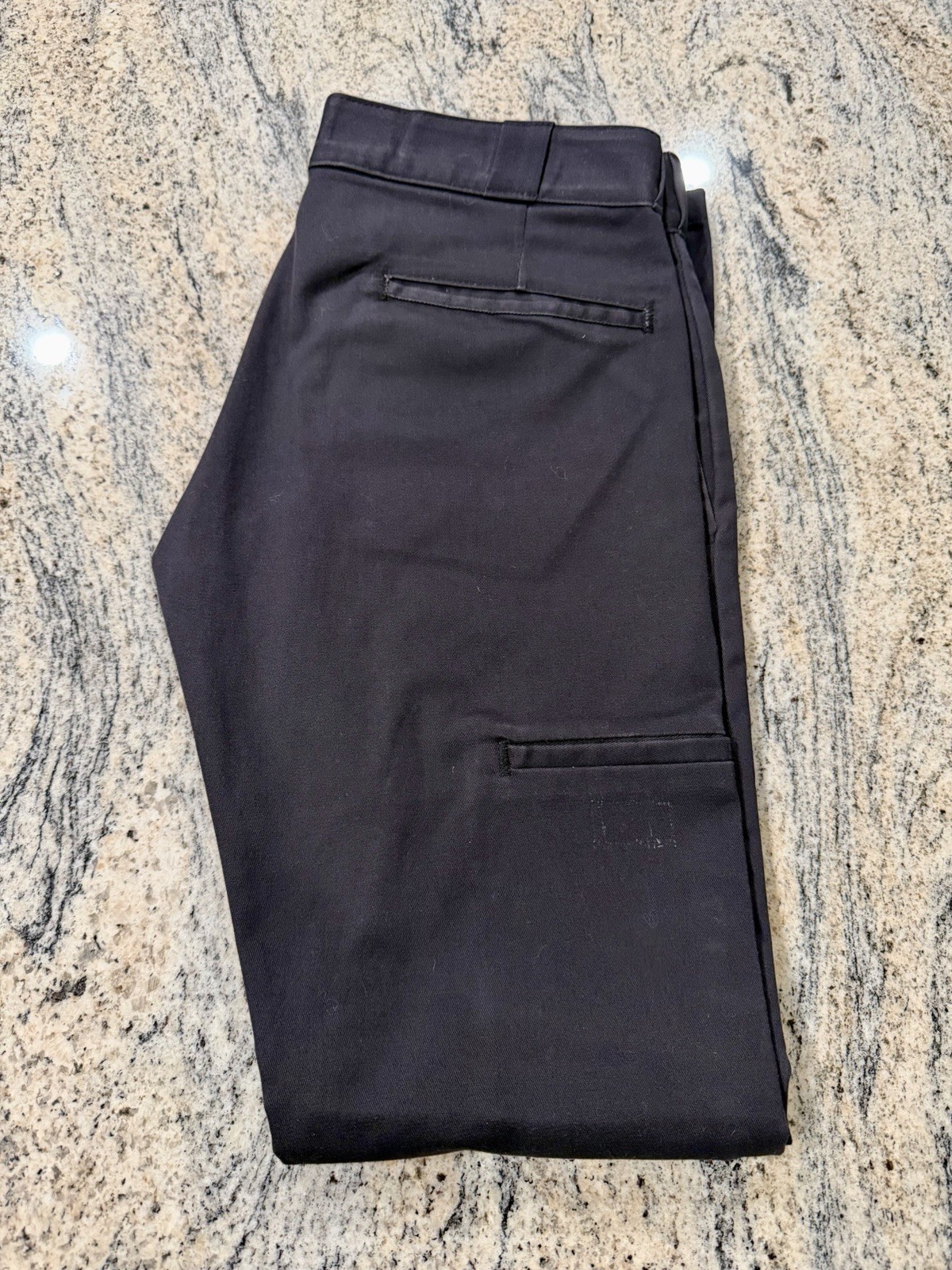 Dickies Flex Men’s Skinny Straight Black Chino Twill Stretch Pants 30×32